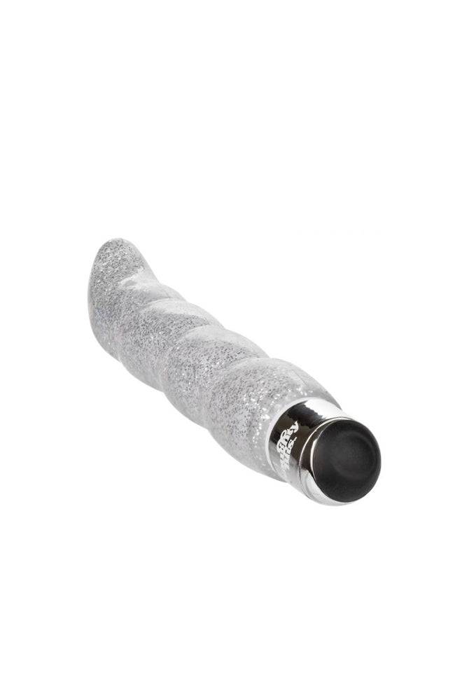 Cal Exotics - Naughty Bits - Screwnicorn Majestic G-spot Vibrator - Silver - Stag Shop