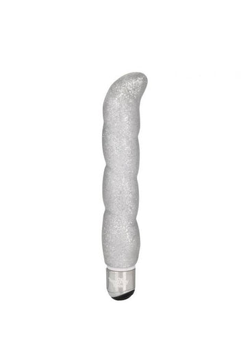 Cal Exotics - Naughty Bits - Screwnicorn Majestic G-spot Vibrator - Silver - Stag Shop