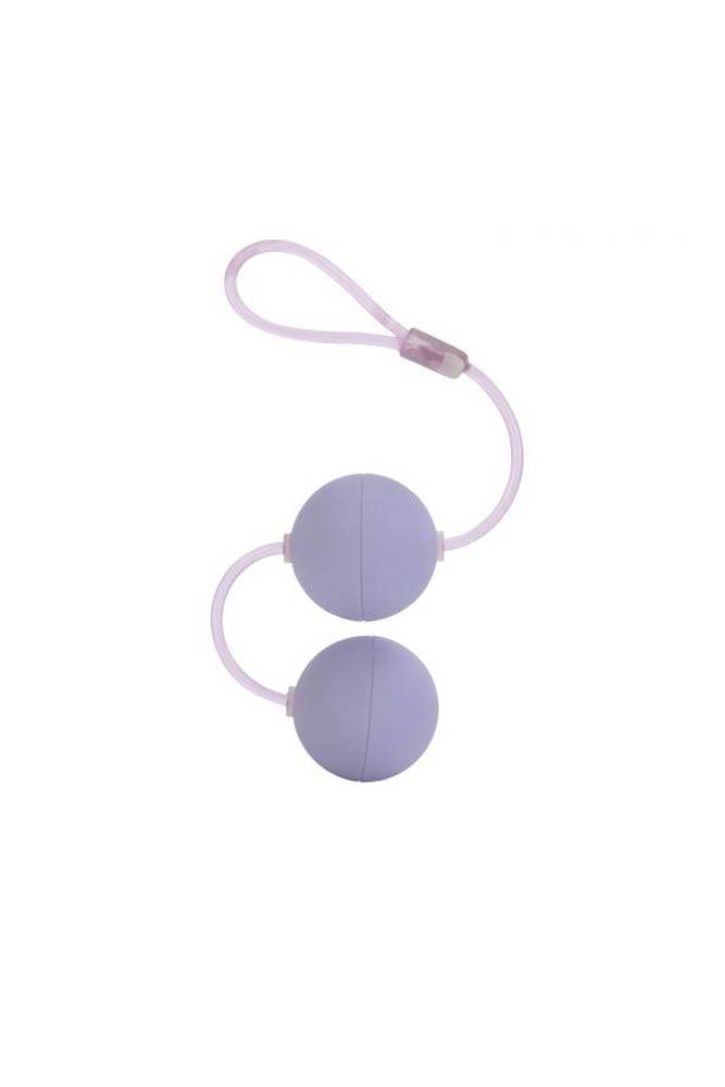 Cal Exotics - First Time - Duo Love Kegel Balls - Purple - Stag Shop