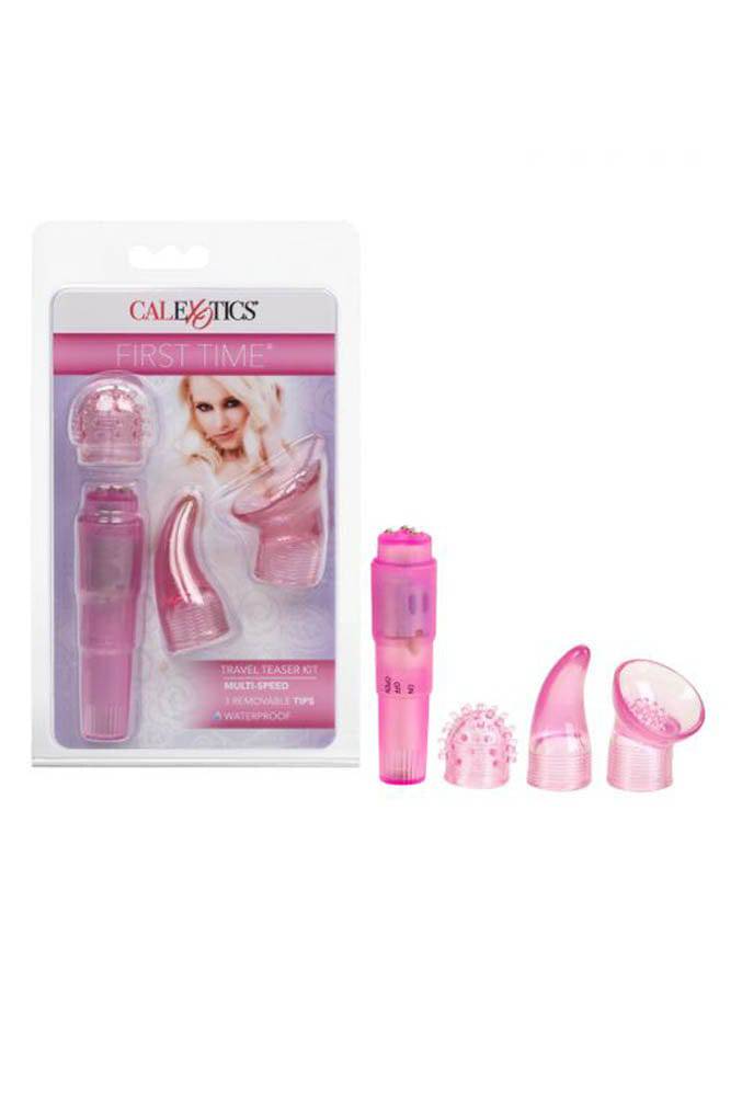 Cal Exotics - First Time - Travel Teaser Bullet Kit - Pink - Stag Shop