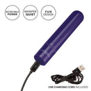 Cal Exotics - Tiny Teasers - Bullet Vibrator - Purple - Stag Shop