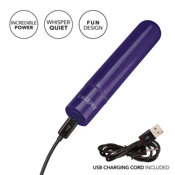 Cal Exotics - Tiny Teasers - Bullet Vibrator - Purple - Stag Shop