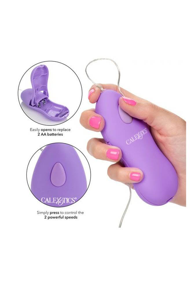 Cal Exotics - Whisper Micro-Heated Bullet Vibrator - Purple - Stag Shop