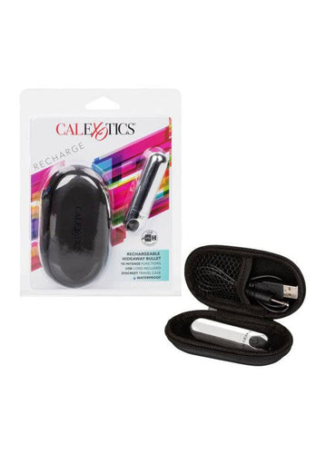 Cal Exotics - Rechargeable Hideaway Bullet - Silver - Stag Shop