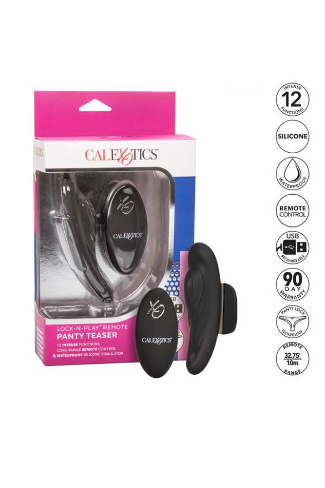 Cal Exotics - Lock-N-Play Remote Panty Teaser - Stag Shop