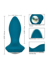Cal Exotics - Power Gem - Vibrating Petite Crystal Probe - Teal - Stag Shop