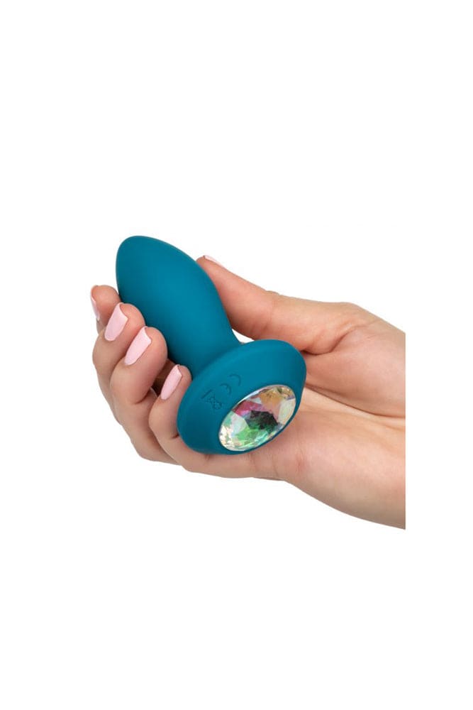 Cal Exotics - Power Gem - Vibrating Petite Crystal Probe - Teal - Stag Shop