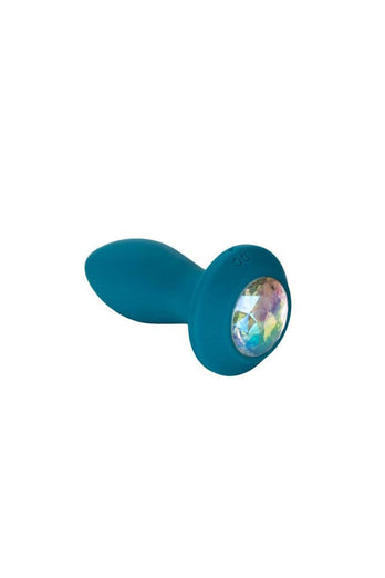 Cal Exotics - Power Gem - Vibrating Petite Crystal Probe - Teal - Stag Shop