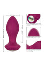 Cal Exotics - Power Gem - Vibrating Crystal Probe - Burgundy - Stag Shop