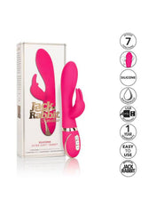 Cal Exotics - Jack Rabbit Signature - Silicone Ultra-Soft Rabbit Vibrator - Pink - Stag Shop
