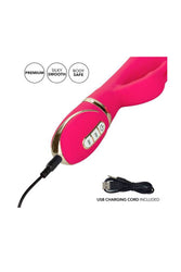 Cal Exotics - Jack Rabbit Signature - Silicone Ultra-Soft Rabbit Vibrator - Pink - Stag Shop