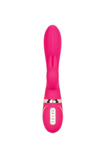 Cal Exotics - Jack Rabbit Signature - Silicone Ultra-Soft Rabbit Vibrator - Pink - Stag Shop