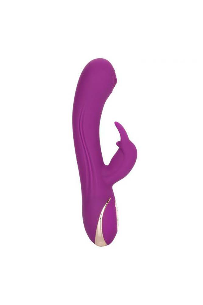 Cal Exotics - Jack Rabbit Signature - Silicone Thumping Rabbit Vibrator - Purple - Stag Shop