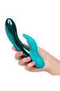 Cal Exotics - Dazz-LED - Brilliance LED Dual Vibrator - Teal - Stag Shop