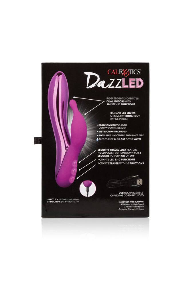 Cal Exotics - Dazz-LED - Radiance LED Dual Vibrator - Pink - Stag Shop