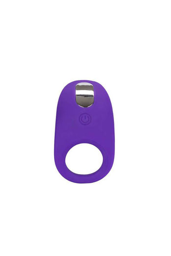Cal Exotics - Couples Enhancer - Rechargeable Couples Passion Cock Ring - Purple - Stag Shop