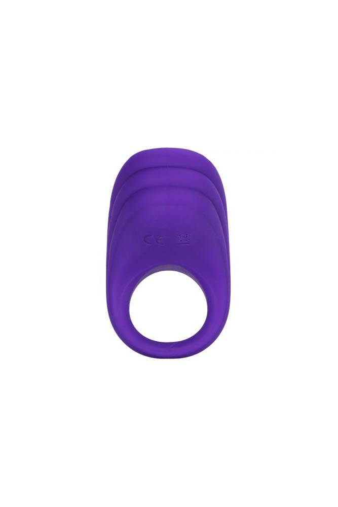 Cal Exotics - Couples Enhancer - Rechargeable Couples Passion Cock Ring - Purple - Stag Shop