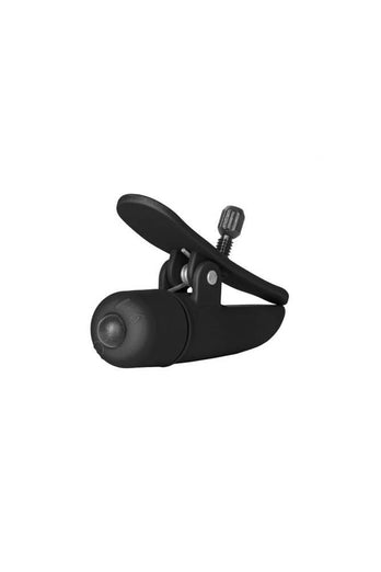 Cal Exotics - Nipple Play - Nipplettes Vibrating Nipple Clamps - Black - Stag Shop