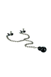 Cal Exotics - Nipple Play - Weighted Dual Tier Nipple Clamps - Stag Shop