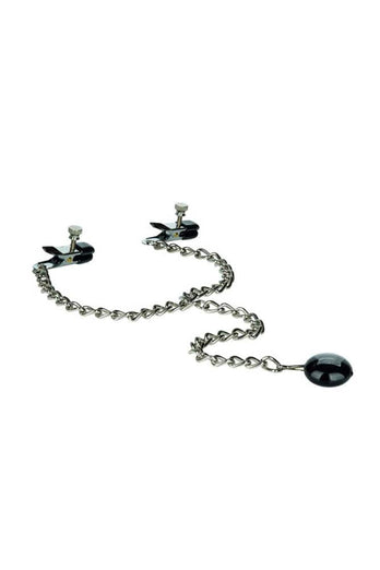 Cal Exotics - Nipple Play - Weighted Disc Nipple Clamps - Stag Shop
