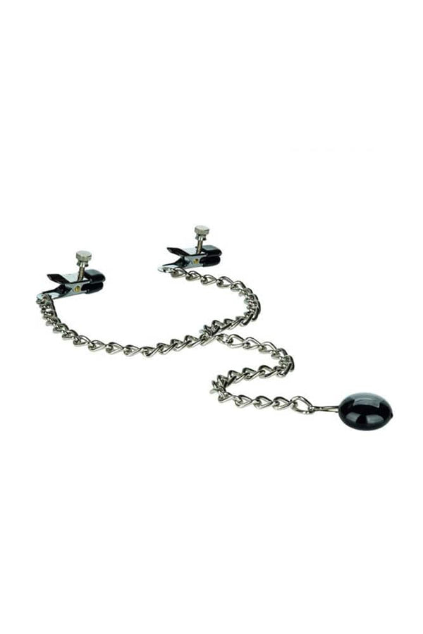 Cal Exotics - Nipple Play - Weighted Disc Nipple Clamps - Stag Shop