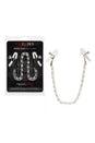 Cal Exotics - Nipple Play - Crystal Chain Nipple Clamps - Stag Shop