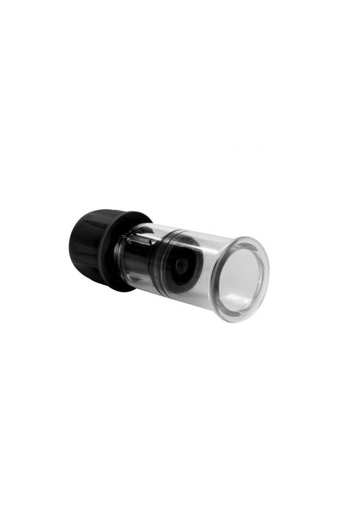 Cal Exotics - Nipple Play - Vacuum Twist Suckers - Black - Stag Shop