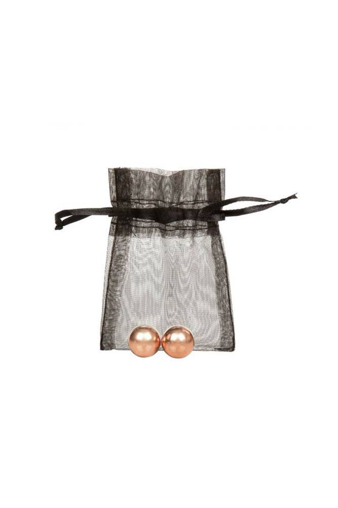 Cal Exotics - Entice - Weighted Kegel Balls - Rose Gold - Stag Shop