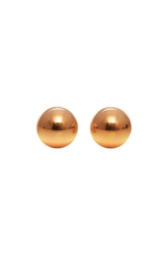 Cal Exotics - Entice - Weighted Kegel Balls - Rose Gold - Stag Shop