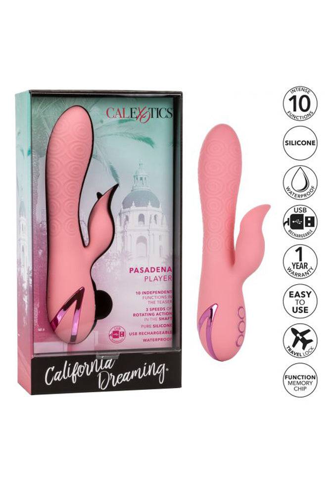 Cal Exotics - California Dreaming - Pasadena Player Vibrator - Pink - Stag Shop