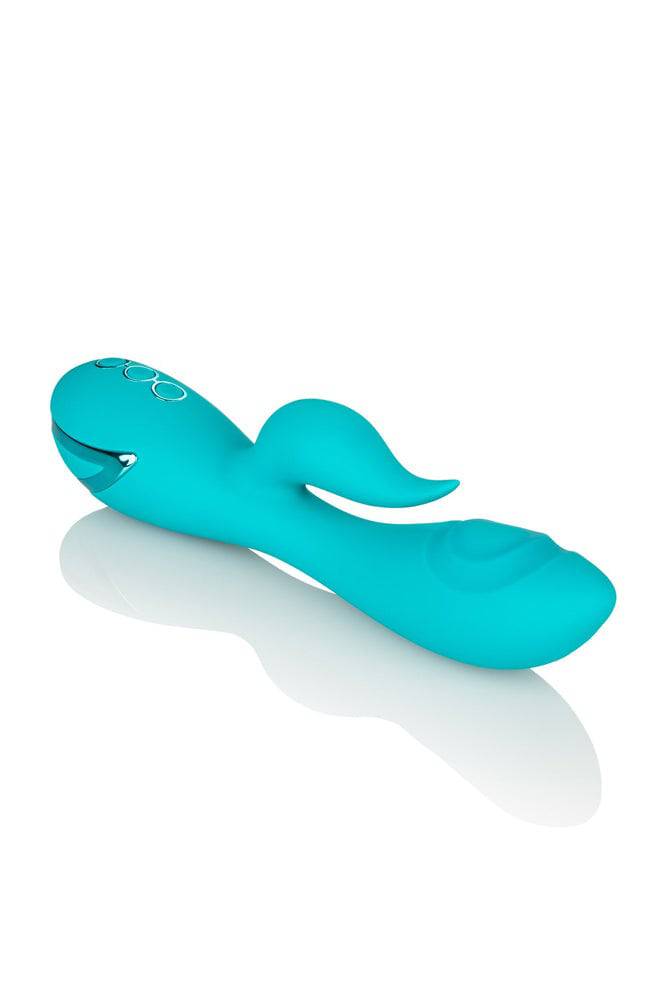 Cal Exotics - California Dreaming - Santa Monica Starlet Dual Vibrator - Teal - Stag Shop