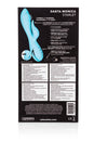 Cal Exotics - California Dreaming - Santa Monica Starlet Dual Vibrator - Teal - Stag Shop