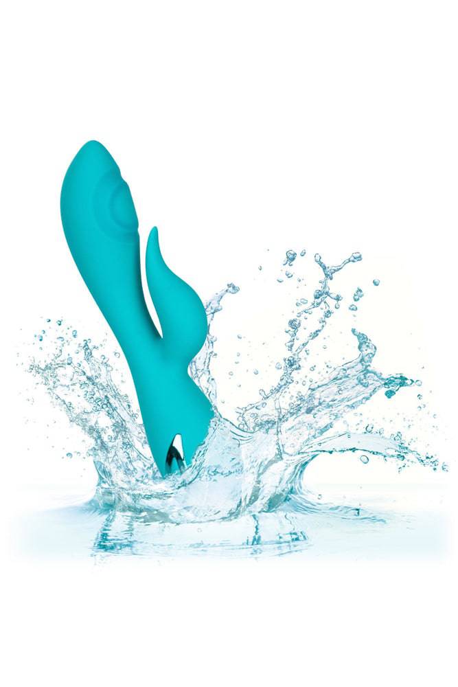Cal Exotics - California Dreaming - Santa Monica Starlet Dual Vibrator - Teal - Stag Shop