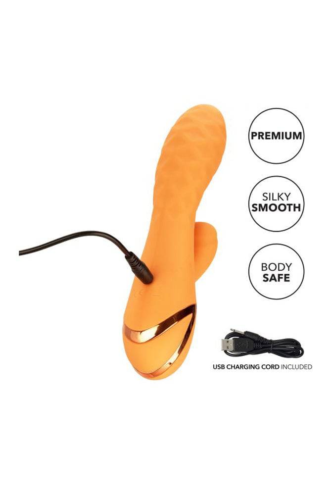 Cal Exotics - California Dreaming - Newport Beach Babe Dual Vibrator - Orange - Stag Shop