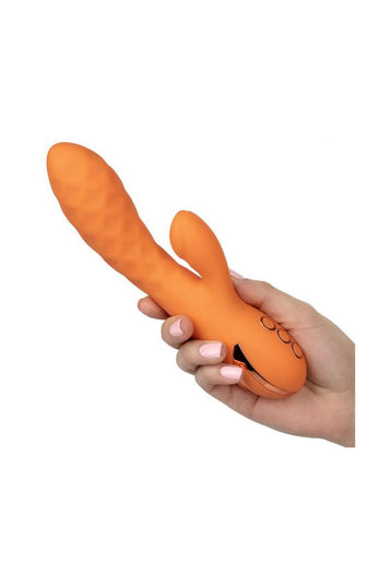 Cal Exotics - California Dreaming - Newport Beach Babe Dual Vibrator - Orange - Stag Shop