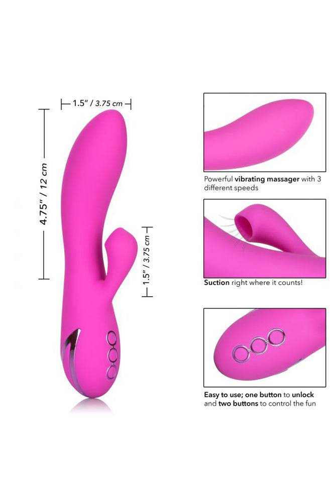 Cal Exotics - California Dreaming - Malibu Minx Dual Vibrator - Pink - Stag Shop