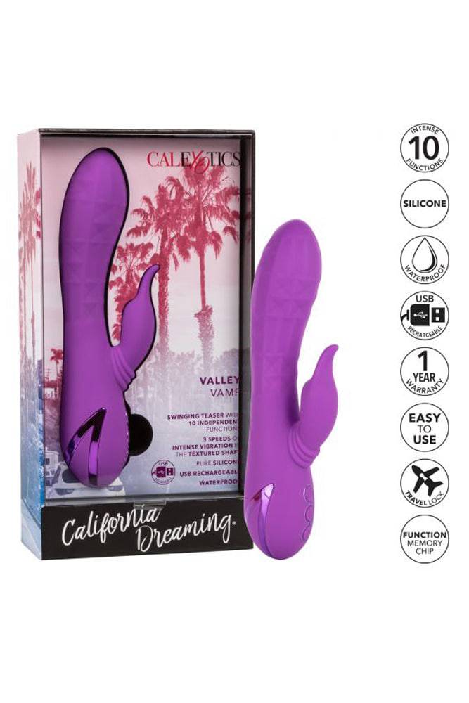 Cal Exotics - California Dreaming - Valley Vamp Vibrator - Purple - Stag Shop