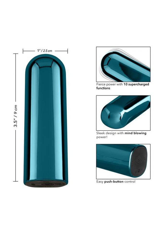 Cal Exotics - Glam Bullet Vibrator - Blue - Stag Shop