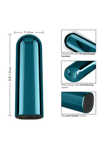 Thumbnail for Cal Exotics - Glam Bullet Vibrator - Blue - Stag Shop