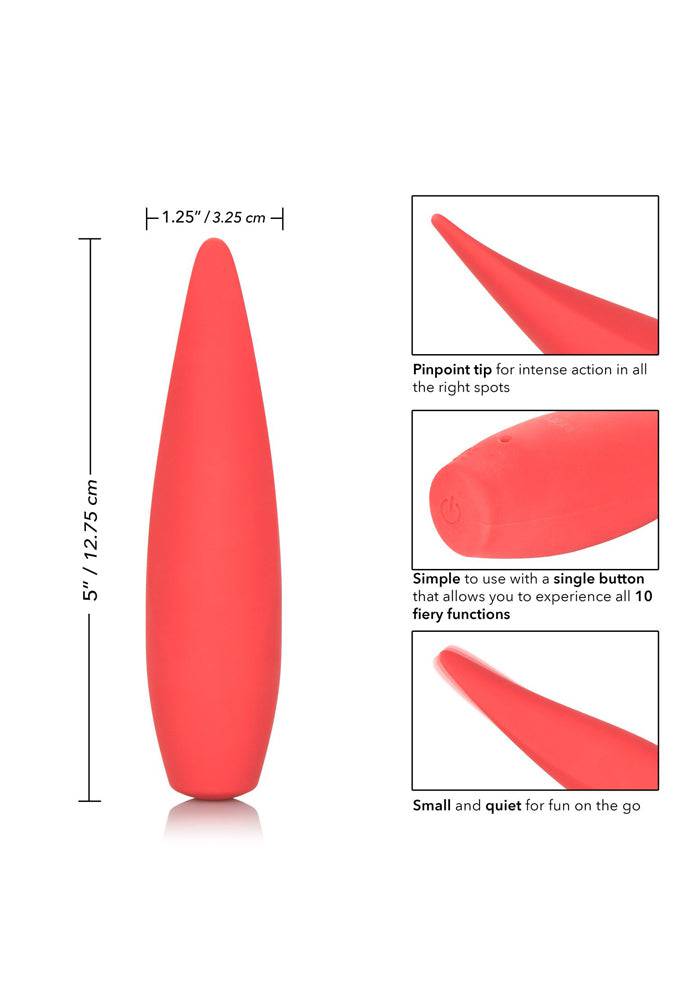 Cal Exotics - Red Hot - Ember Multi Function Vibrator - Red - Stag Shop