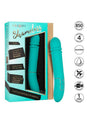 Cal Exotics - Shameless - Flirt Thrusting Vibrator - Teal - Stag Shop