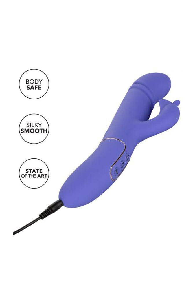 Cal Exotics - Shameless - Seducer Thrusting Vibrator - Purple - Stag Shop