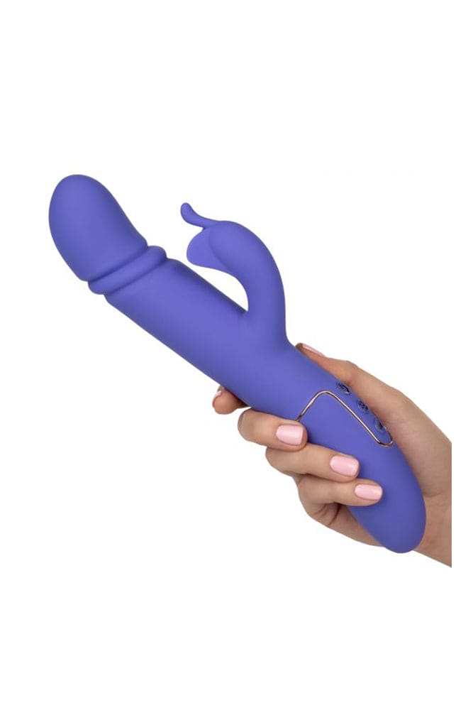 Cal Exotics - Shameless - Seducer Thrusting Vibrator - Purple - Stag Shop