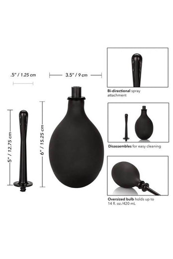 Cal Exotics - Colt - Mega Ass Cleanser Douche - Black - Stag Shop