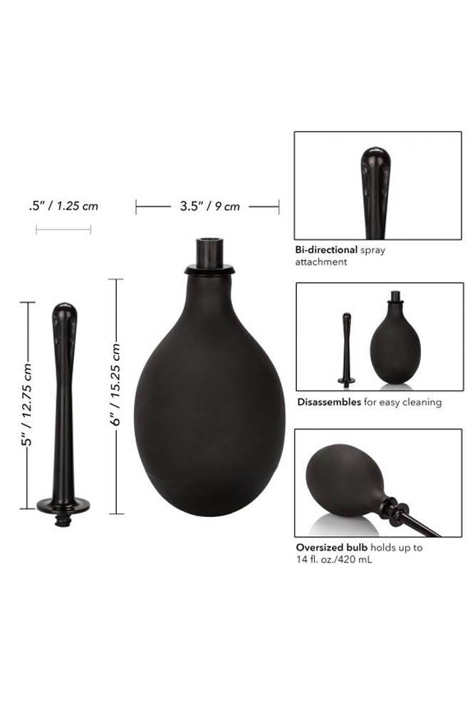 Cal Exotics - Colt - Mega Ass Cleanser Douche - Black - Stag Shop