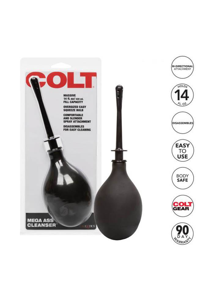 Cal Exotics - Colt - Mega Ass Cleanser Douche - Black - Stag Shop
