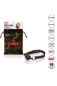Thumbnail for Cal Exotics - Colt - Camo Ball Gag - Stag Shop
