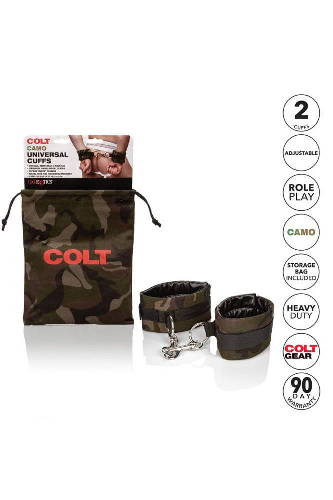 Cal Exotics - Colt - Camo Universal Cuffs - Stag Shop
