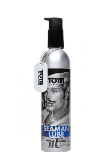 XR Brands - Tom of Finland - Seaman Cum Play Lubricant - 8oz - Stag Shop