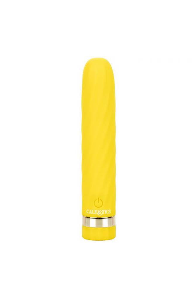 Cal Exotics - Slay - SeduceMe Vibrator - Yellow - Stag Shop